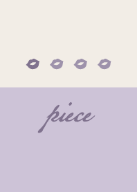 Lavender purple.Lips