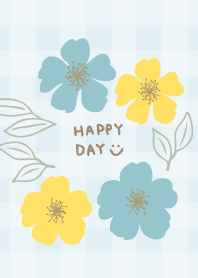 花と葉　ハッピー6