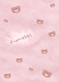 KUMATAN Fluffy Pink