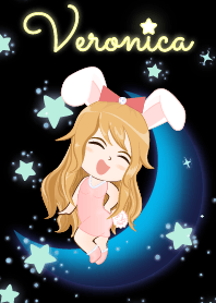 Veronica - Bunny girl on Blue Moon