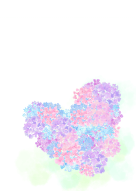 Hydrangea/watercolor