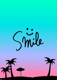 アロハ！青色-スマイル16-