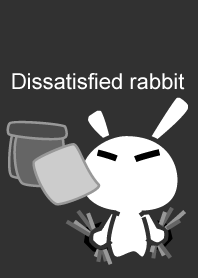 Dissatisfied rabbit