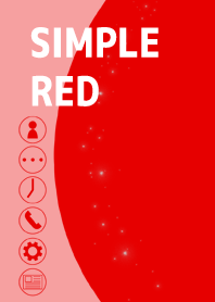 Simple red thema typeA(50coins)
