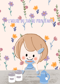Spring teatime Theme