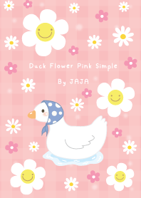 Duck Flower Pink Simple By JAJA