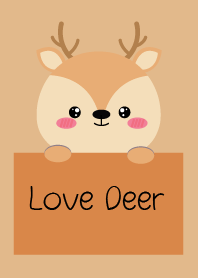 Simple Love Deer