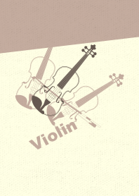 Violin 3カラー 栗色