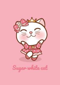 Sugar white cat