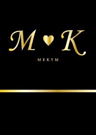 Initial M&K -GOLD-