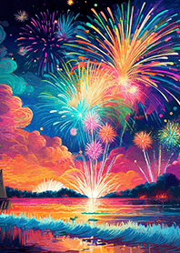 Beautiful Fireworks Theme#623