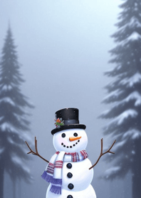 Winter snowman 853Fb7