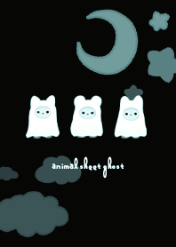 Animal Sheet Ghosts  - BK x B Green