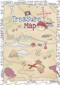 Cute Treasure Map