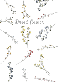 Dried flower natural simple
