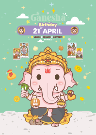 Ganesha x April 21 Birthday