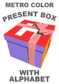METRO COLOR PRESENT BOX (H)