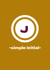 simple initial-J- THEME 41