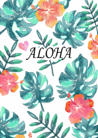 Watercolor refreshing summer plants4.