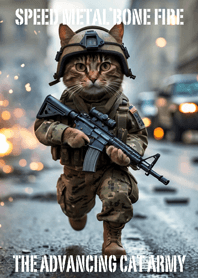 The advancing cat army 33