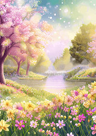 Beautiful real scenery(Spring-806)