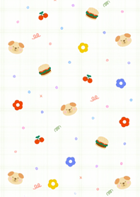 Moshi and hamburger 6 (Pp)