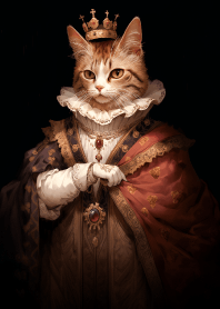 Realistic cat portrait