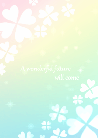 幸せいっぱいの虹色クローバー♪♪