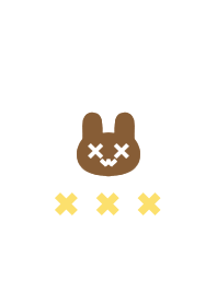 funny rabbit.(yellow08)