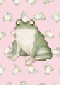 The Frograndom Pixel Art the Pink 05