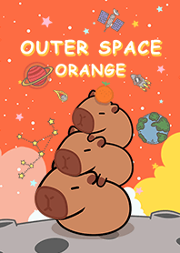 Lazy Capybara/Jenga/Galaxy/orange