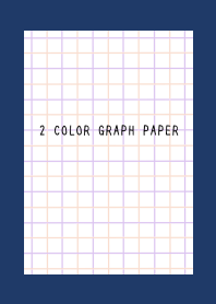2 COLOR GRAPH PAPER-PINK&PUR-NAVY BLUE