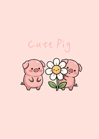 Cute Pig Daily life(Sakura pink)