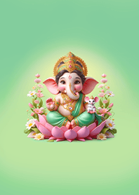 พระพิฆเนศและหนูมุสิกะประจำวันพุธ