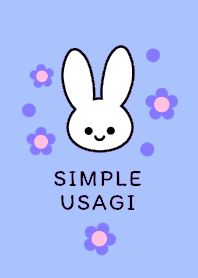 SIMPLE USAGI -FLOWER- THEME 110