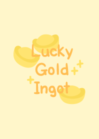 Lucky Gold Ingot