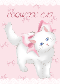 Inti genit anak kucing dan pita 2♡