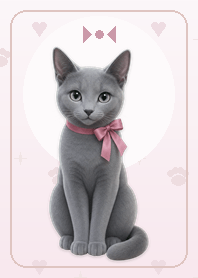 Cute Russian Blue