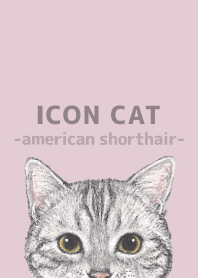 ICON CAT-American Shorthair-PASTEL PK/05