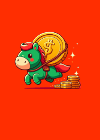 rich green horse