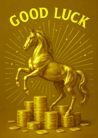 Money Luck|Gold Horse Good Luck#12