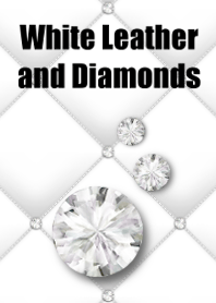 White Leather & Diamonds