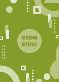 Polka Geometric Wasabi Green