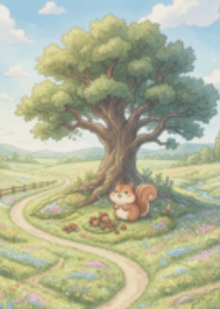 Squirrel's Happy Meadow