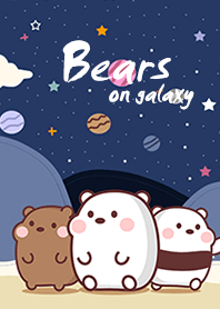 Bears on galaxy beige