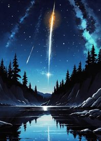 Meteor Night Sky IstLQ