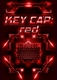 Key Cap: red