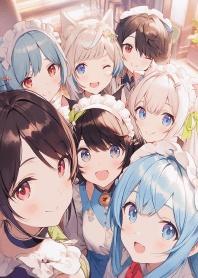 可愛的美少女合照 1