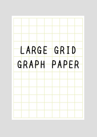 LARGE YEL GR GRID GRAPH PAPER-GRAY