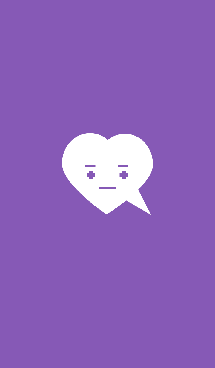 Expressionless simple(purple3)